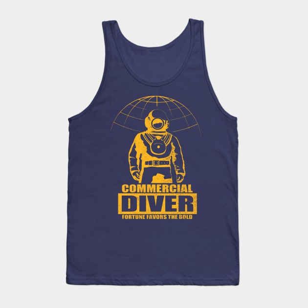 Commercial Diver Tank Top by TCP